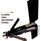 Un satellite Iridium, cible potentielle d'Echelon